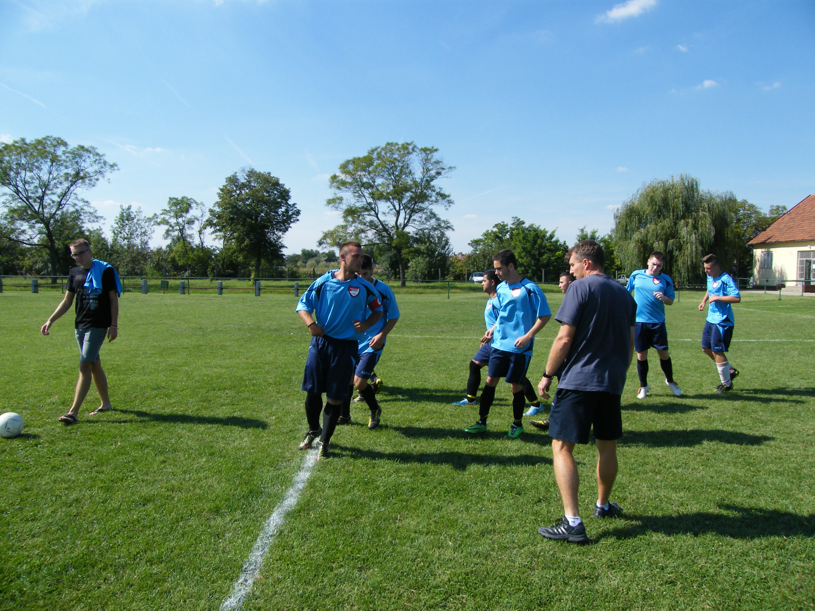 Melegít az U21 csapat (2)